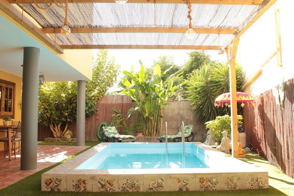 הוילה לוס יאנוס דה אריאדנה Casa Con Piscina En El Centro מראה חיצוני תמונה
